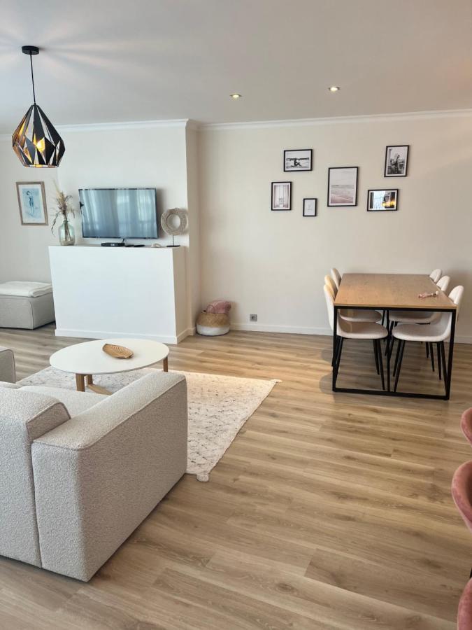Portofino - Luxe Appartement Met Lateraal Zeezicht Oostende Ngoại thất bức ảnh